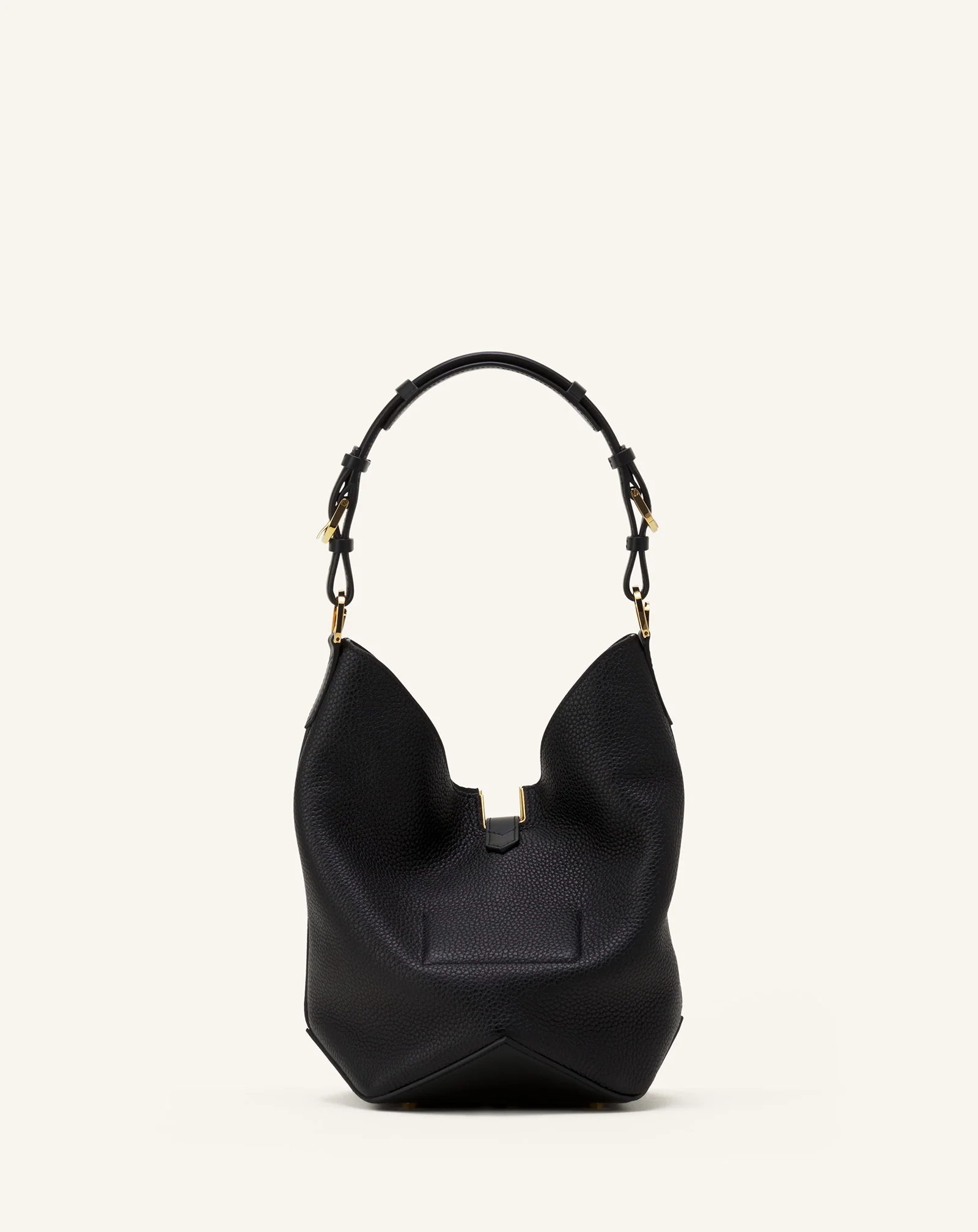 CATCH BY LANVIN BUCKET BAG IN GRAINED LEATHER - Image 4