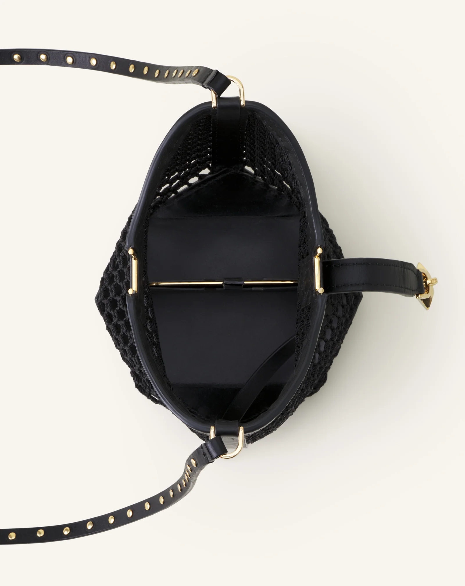 CATCH BY LANVIN NANO BUCKET BAG IN MESH - Image 7