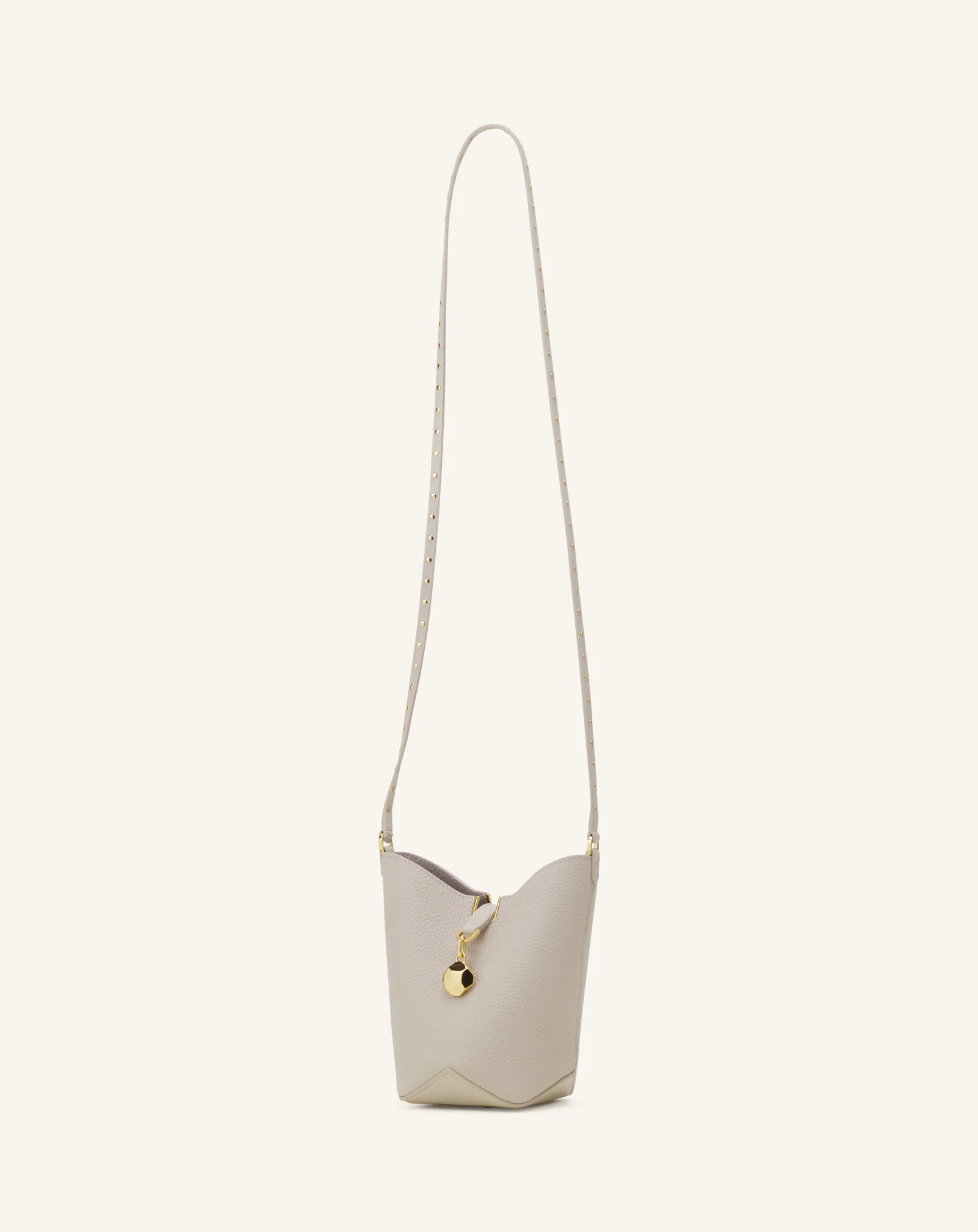 CATCH BY LANVIN NANO BUCKET BAG IN LEATHER - Image 3