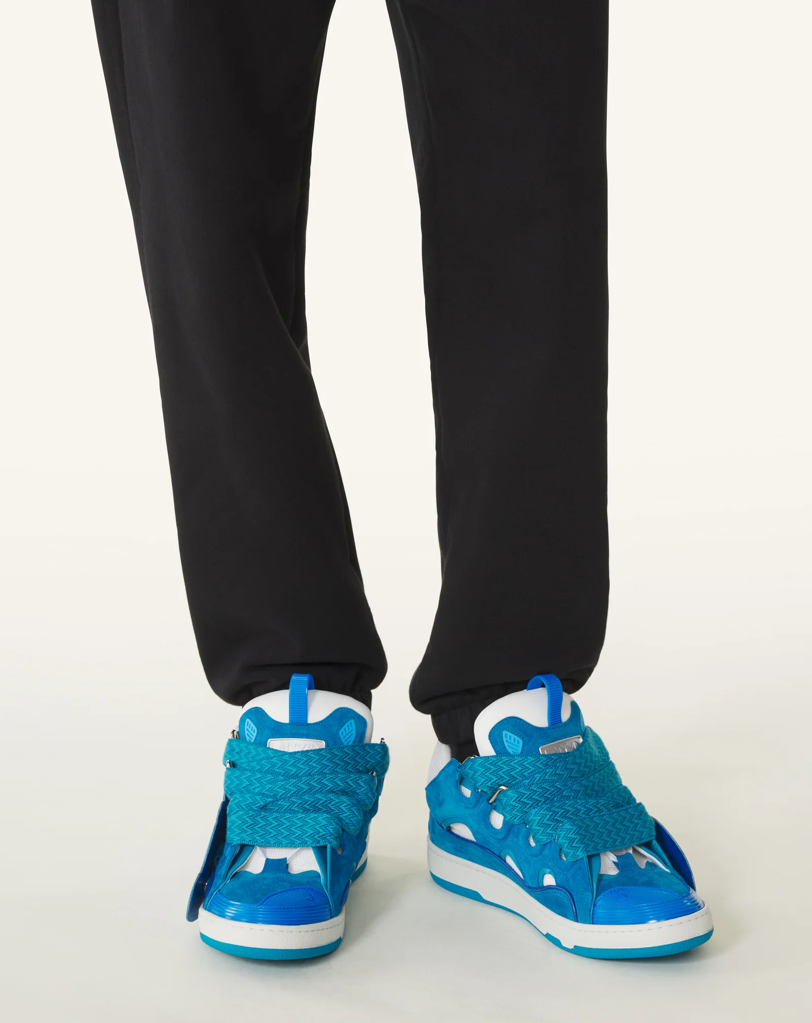 CURB PATCH SNEAKERS IN LEATHER - Image 10