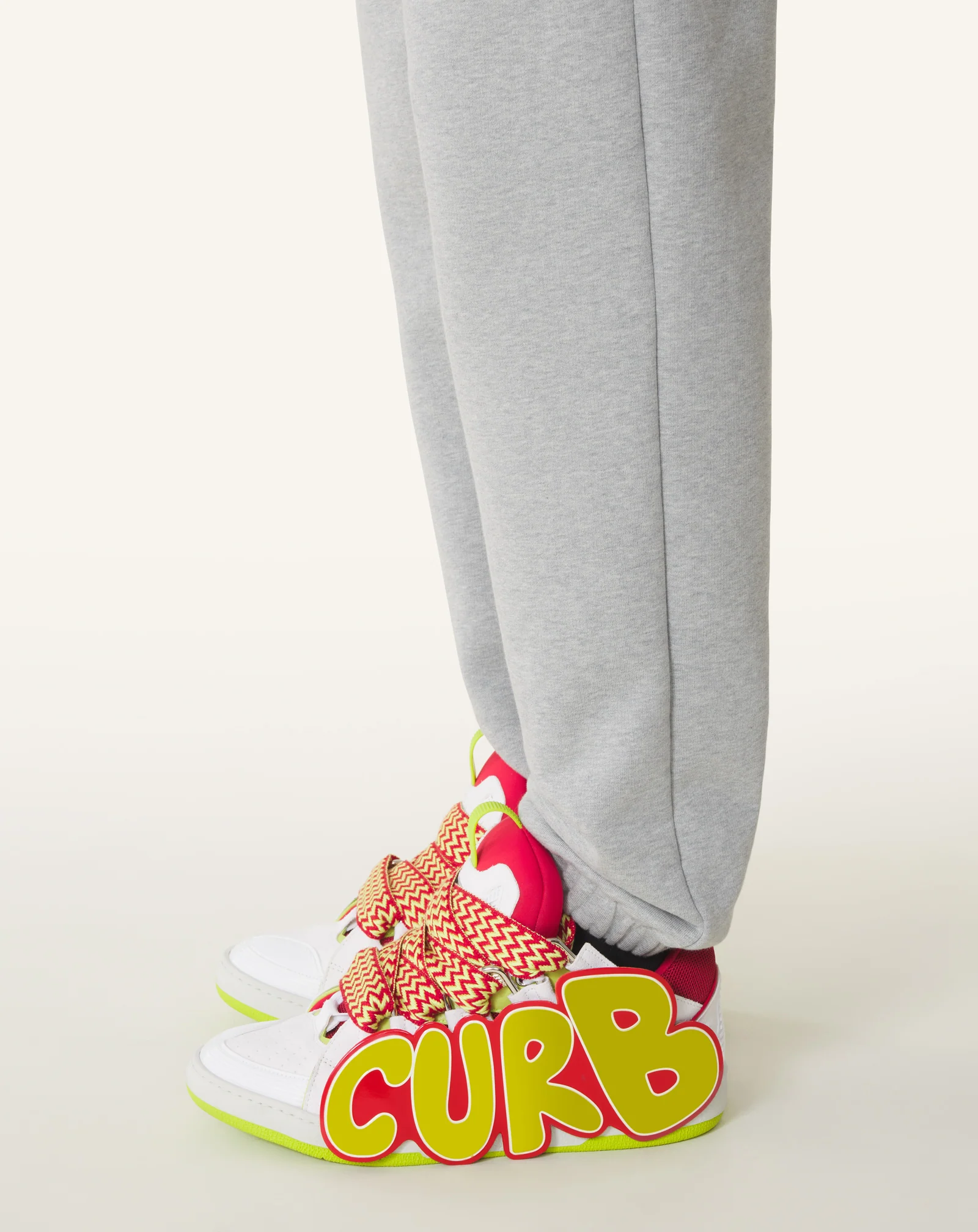 CURB PATCH SNEAKERS IN LEATHER - Image 11