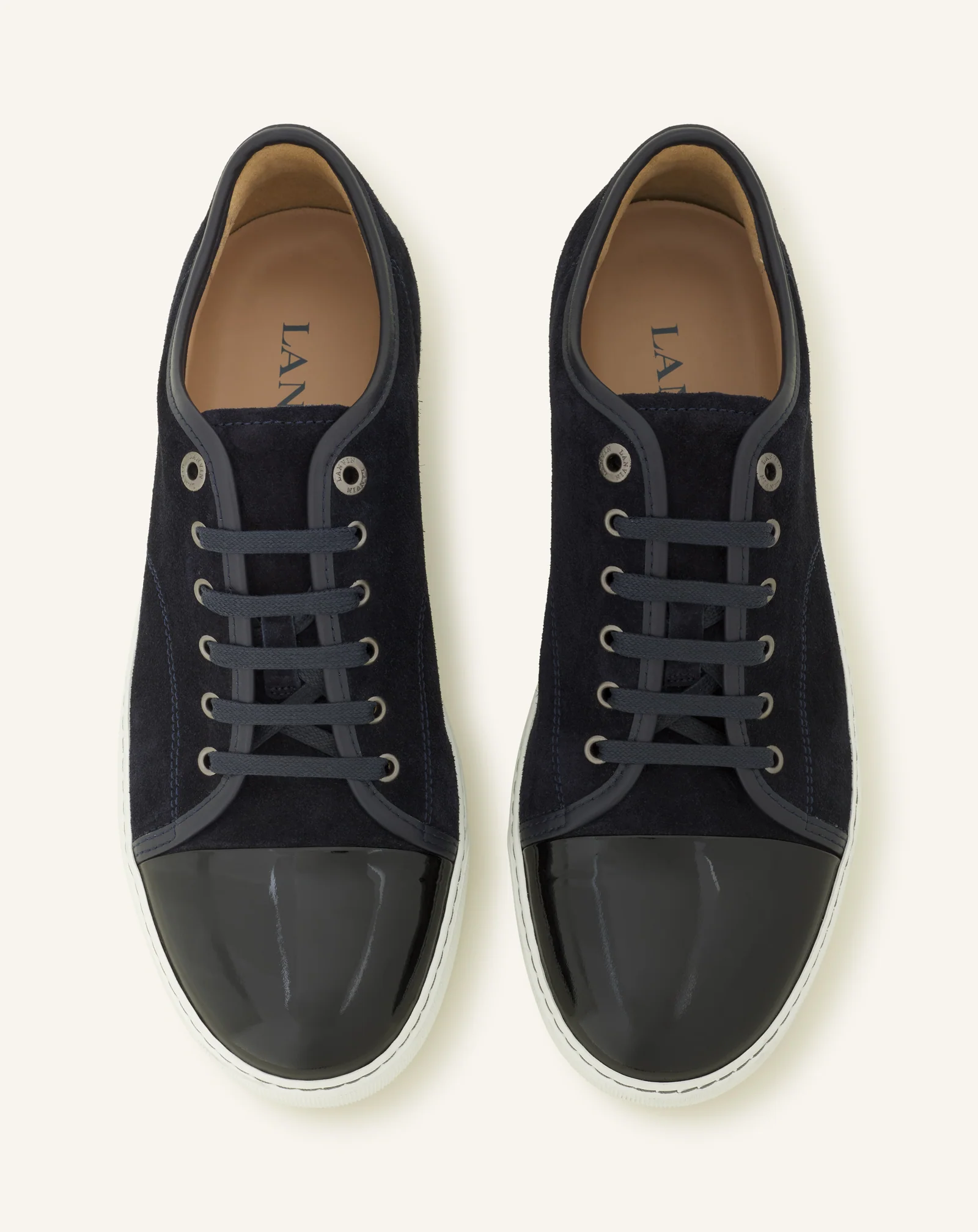 DBB1 PATENT LEATHER AND SUEDE SNEAKERS - Image 5