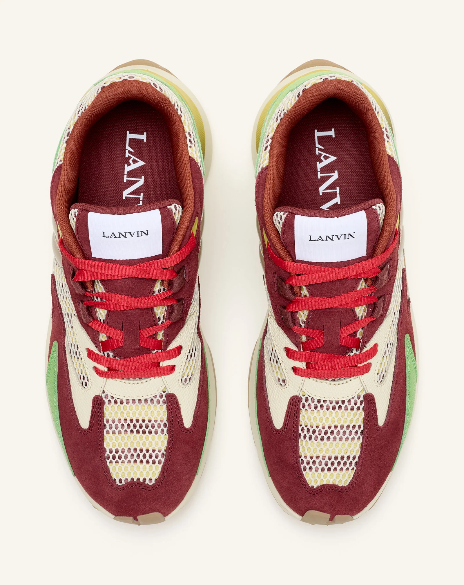 JLA SNEAKERS IN MESH AND METALLIC LEATHER - Image 4
