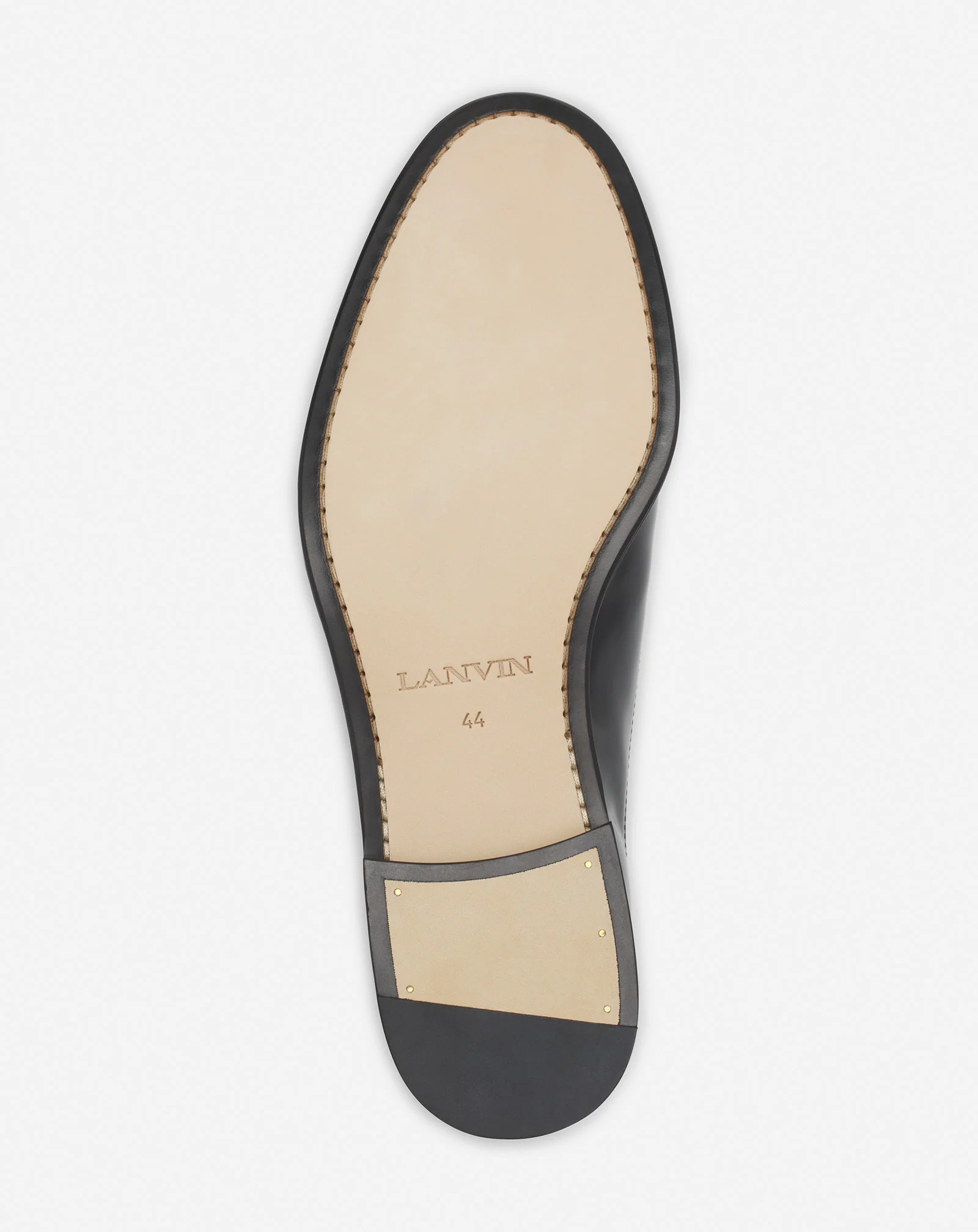LANVIN SIGNATURE LEATHER OXFORD SHOES - Image 7