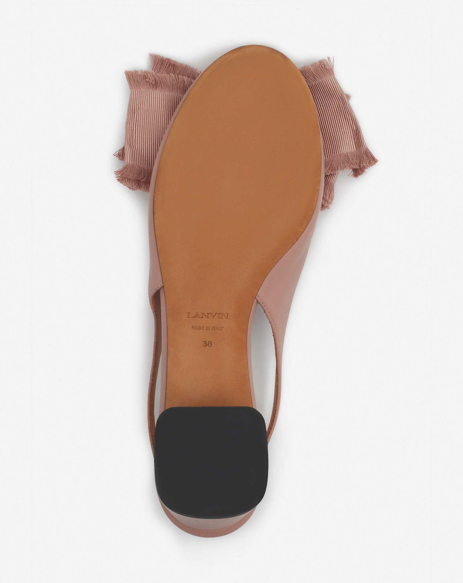 LEATHER HEELED SLINGBACK BALLERINA - Image 6