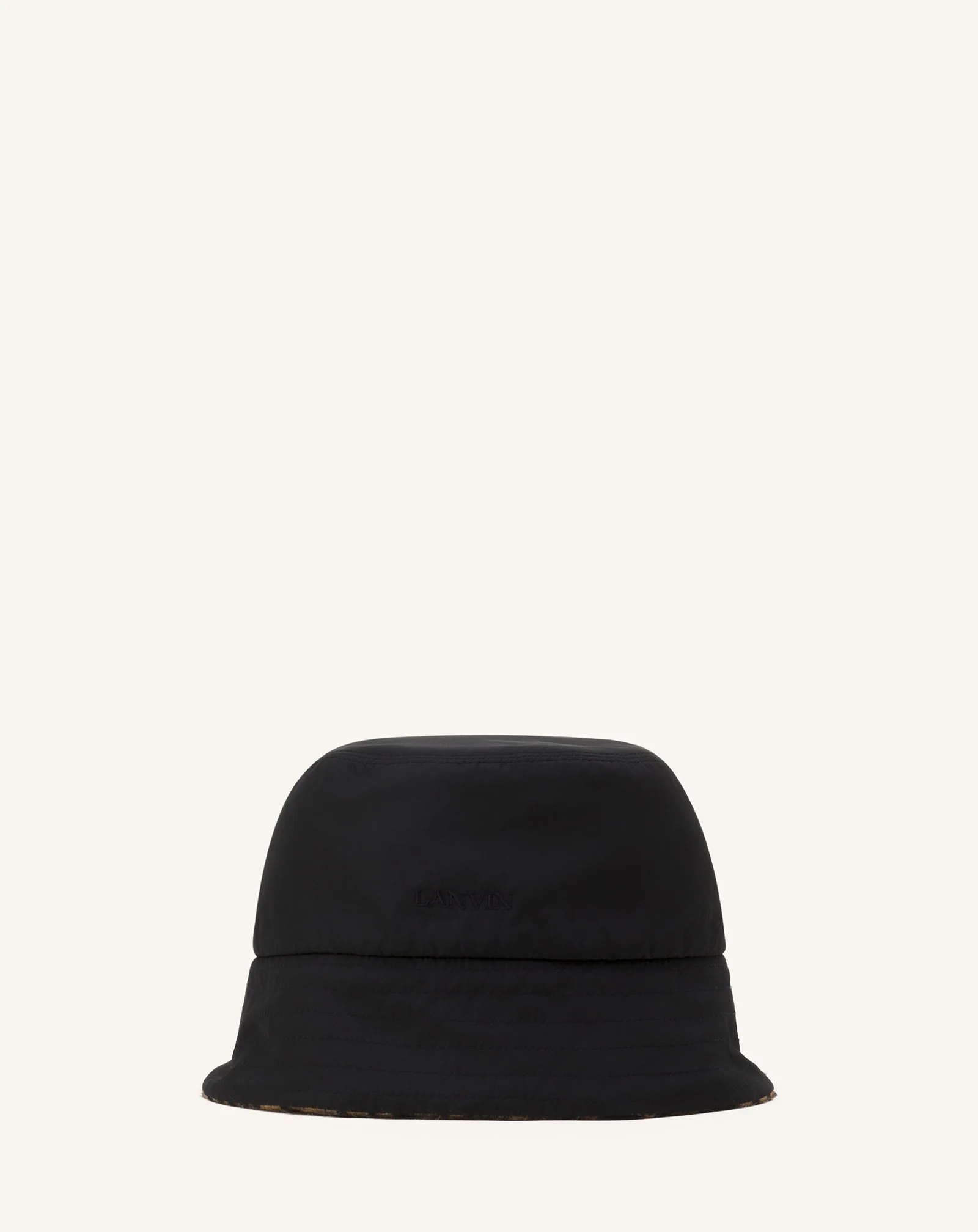 LEOPARD PRINT REVERSIBLE BUCKET HAT - Image 6