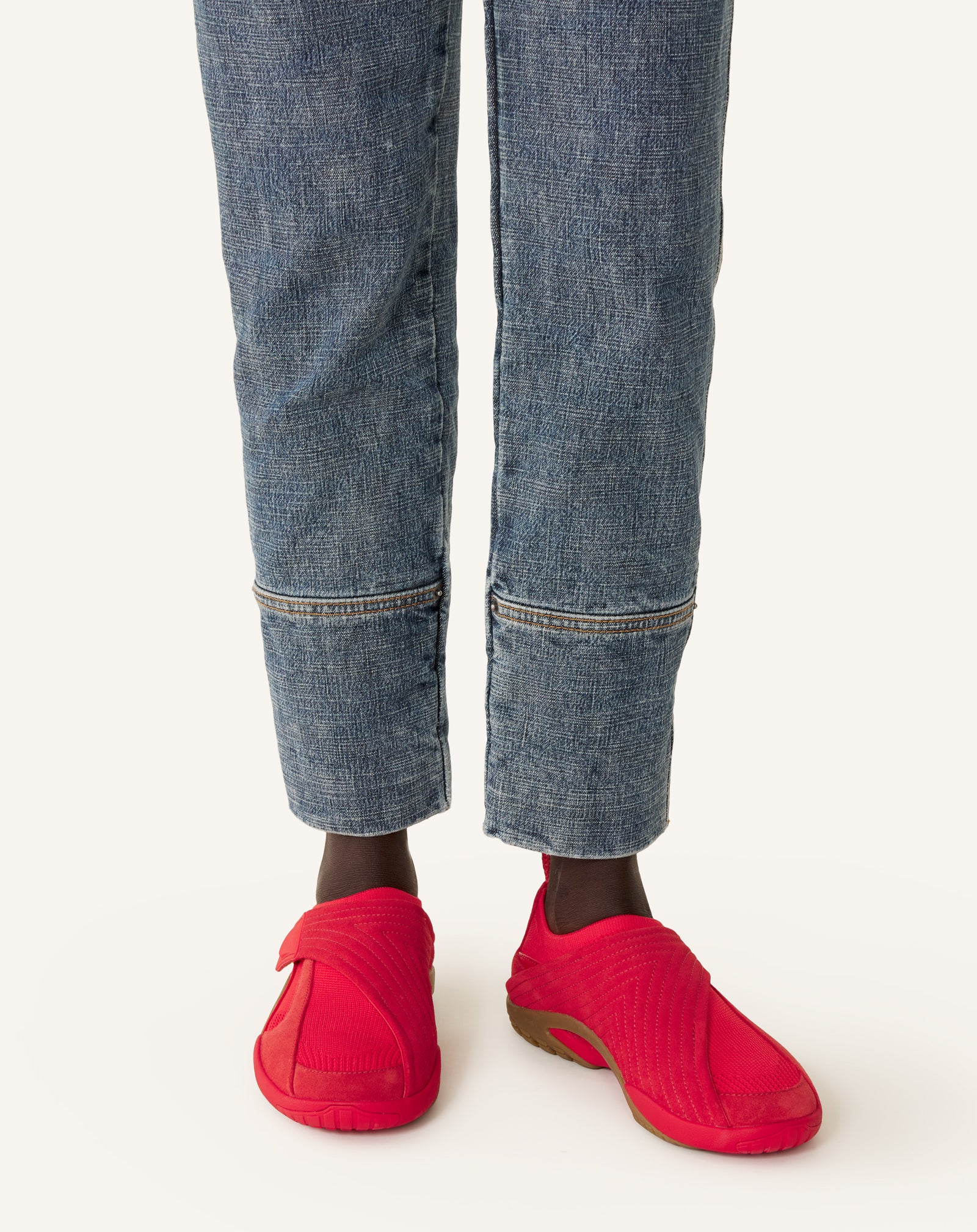 LNV1 KNIT AND SUEDE SNEAKERS - Image 8