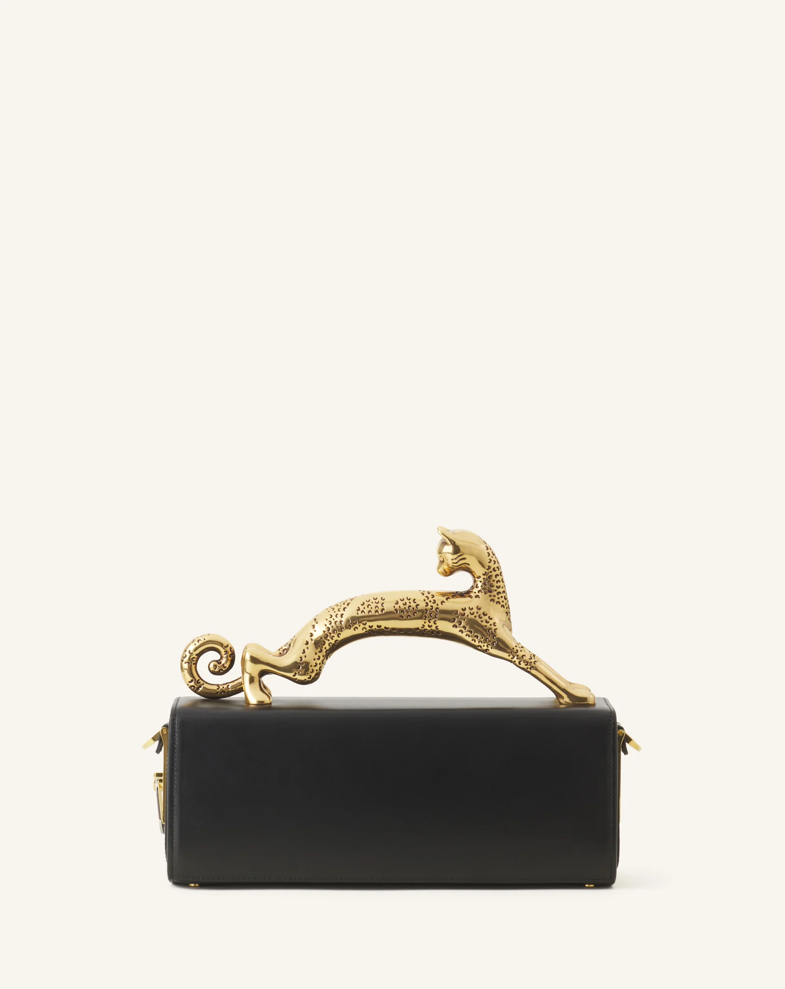 PENCIL CAT BAG IN BOX CALF - Image 3