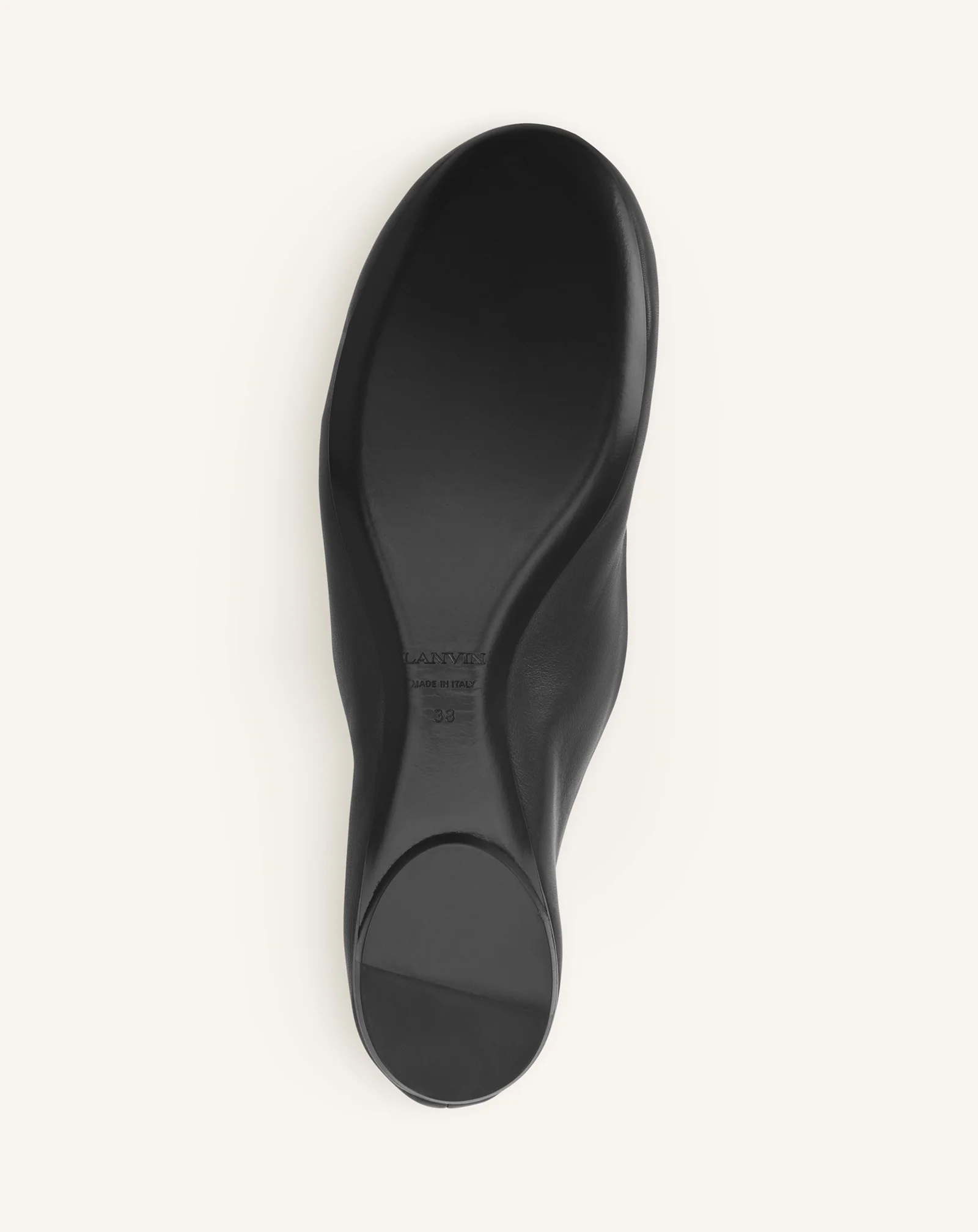 THE BALLERINA FLAT IN LEATHER - Image 5