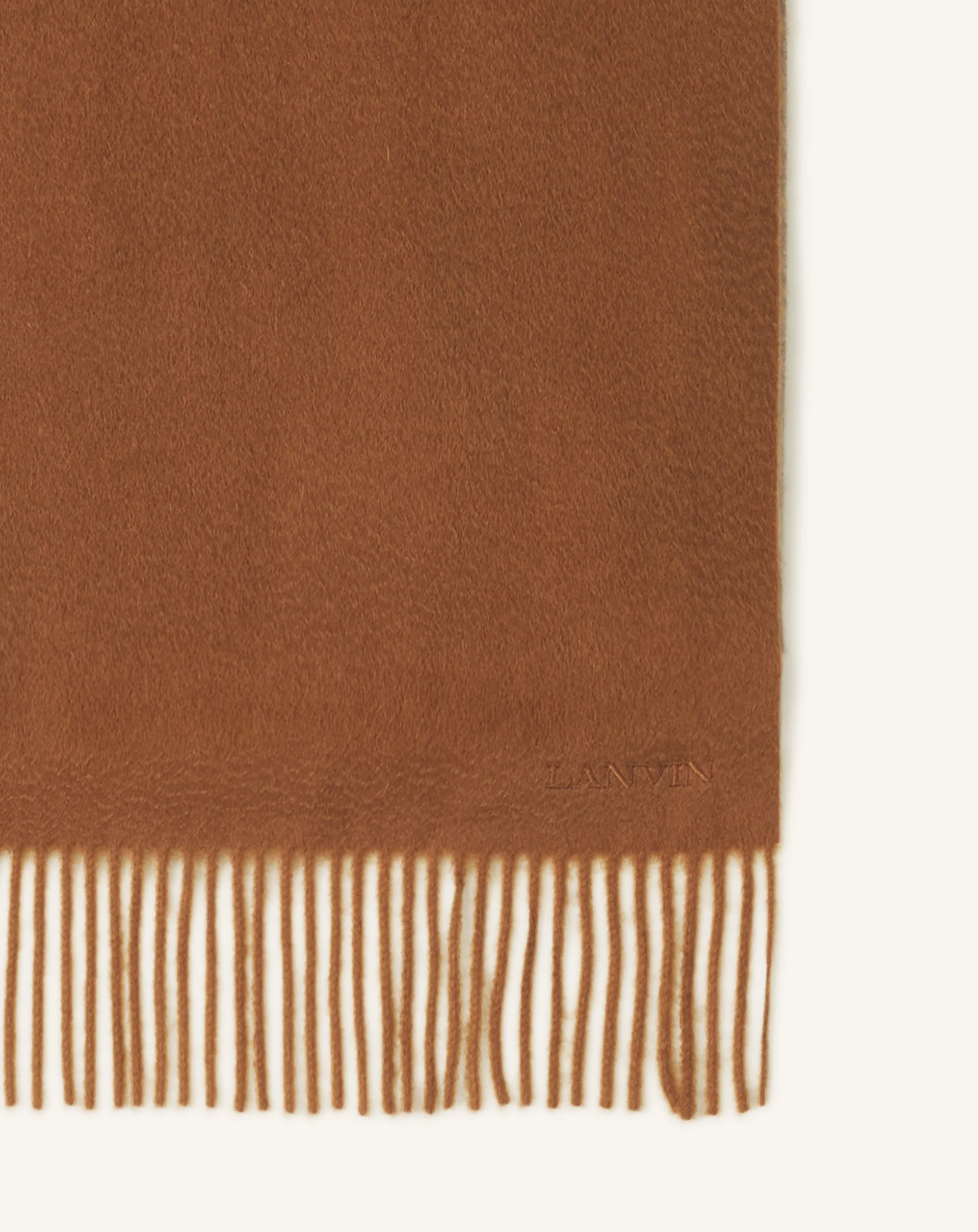 TWO-TONE CASHMERE SCARF - Image 3